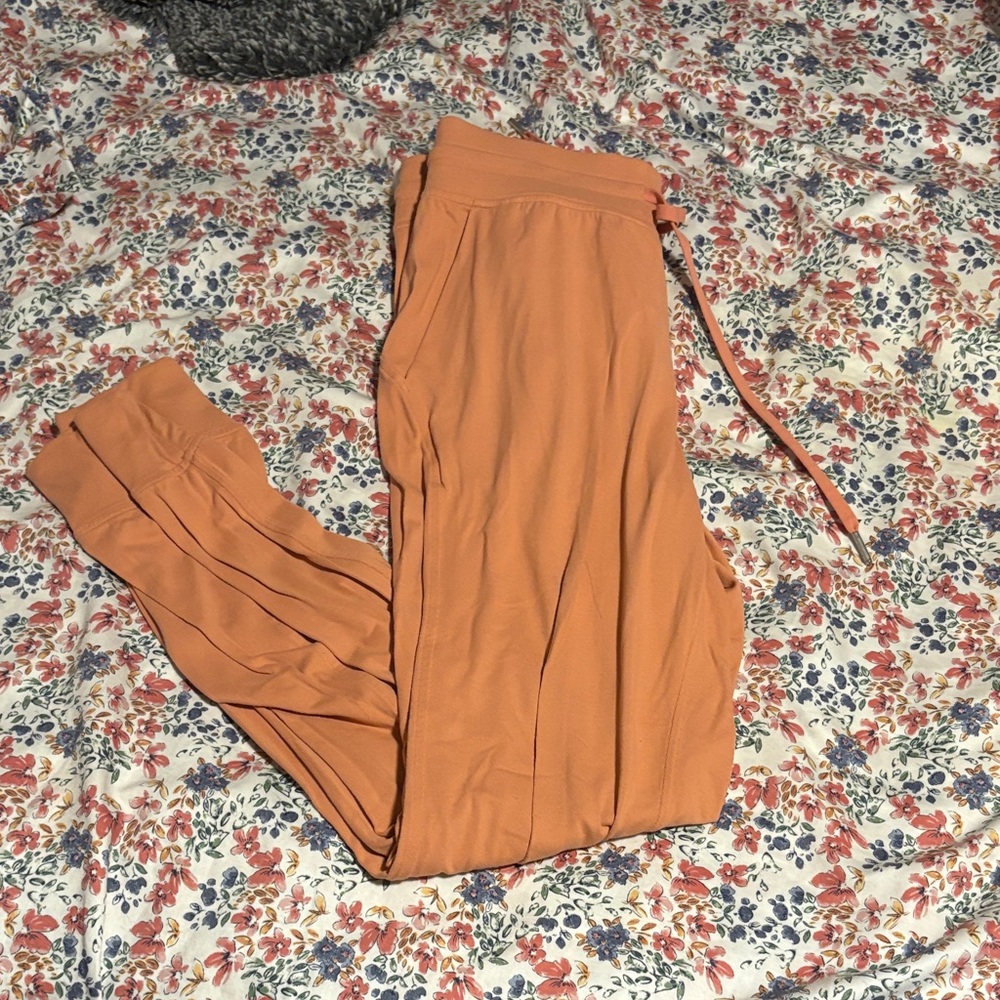 lululemon athletica Orange Track Pants